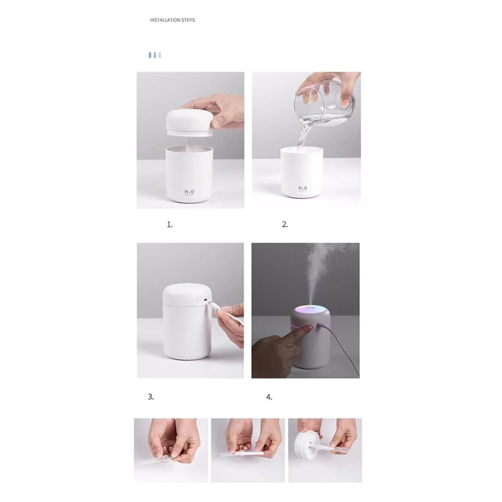 Steam Homes Portable Air Humidifier