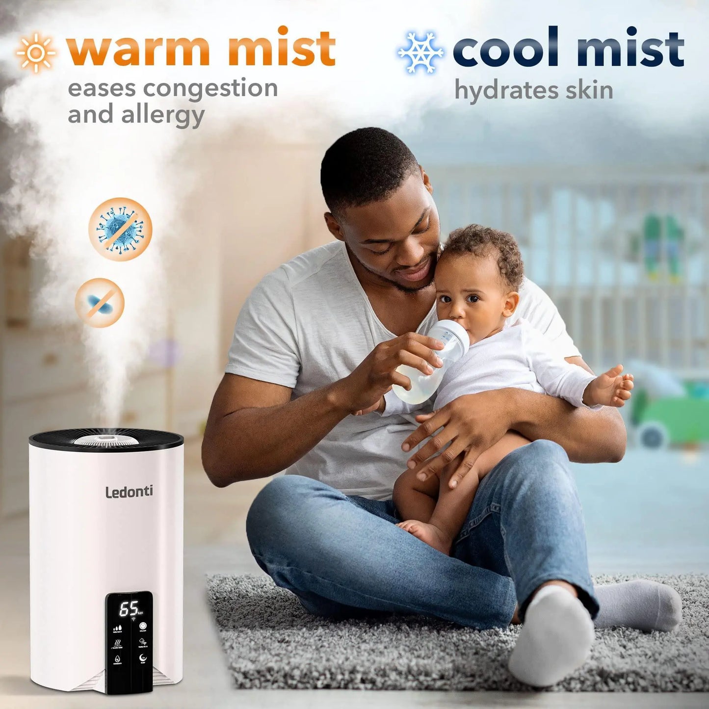 Steam Homes Wi-Fi Humidifier