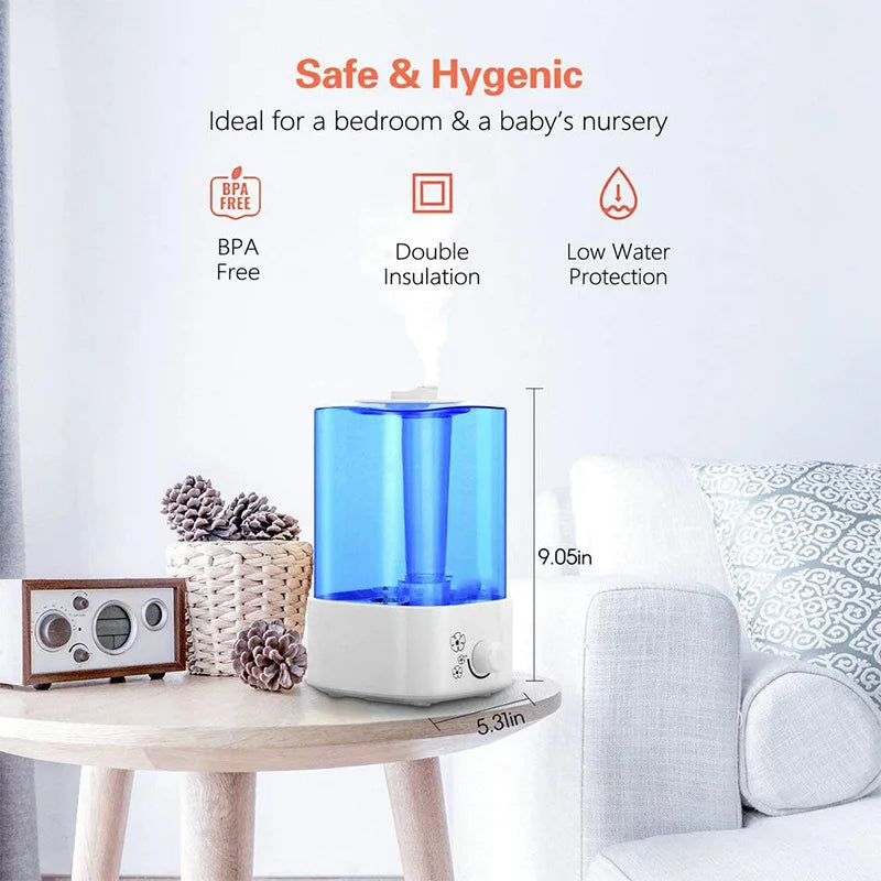 Silent Cold Mist Humidifier