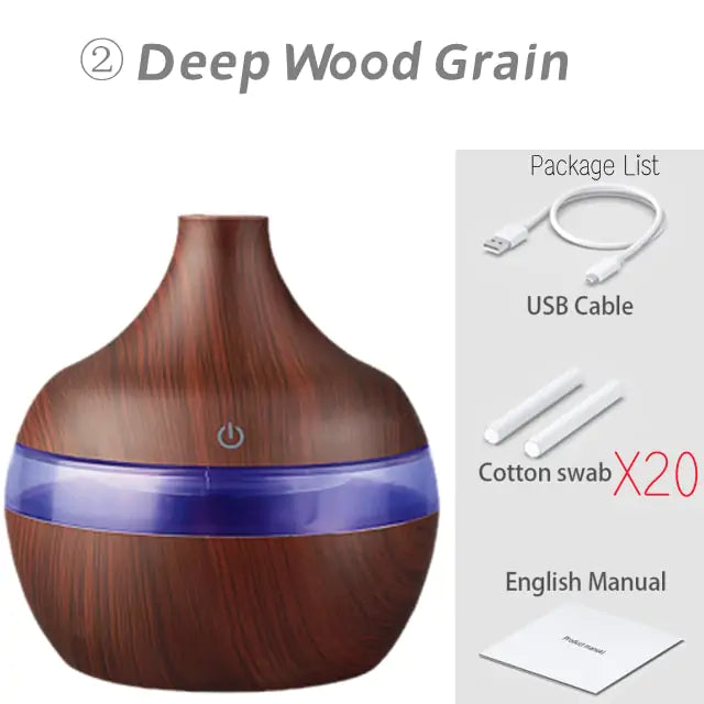 Steam Homes Wood Air Humidifier