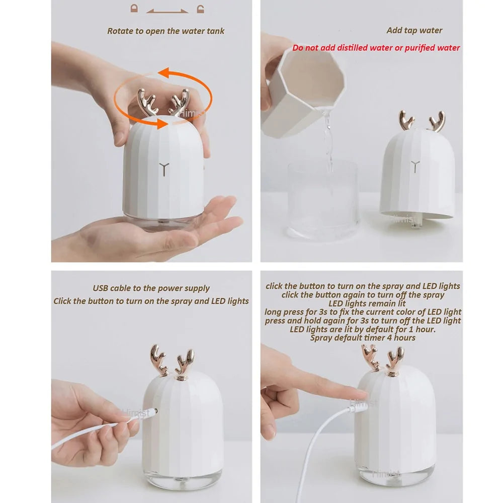 Steam Homes Ultrasonic Air Humidifier