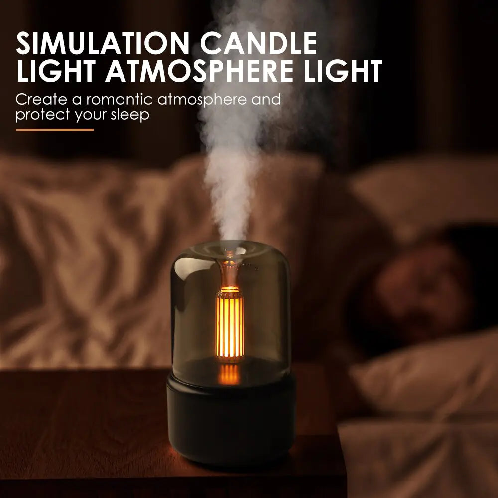 Steam Homes Candlelight Aromatherapy Humidifier