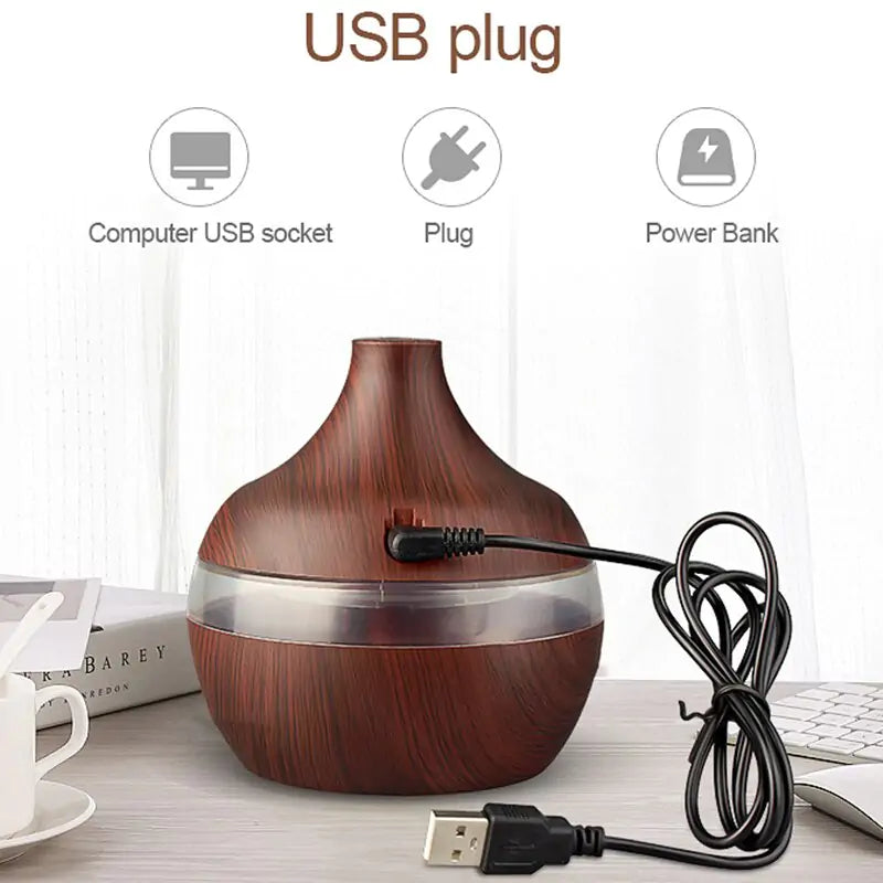 Steam Homes Wood Air Humidifier