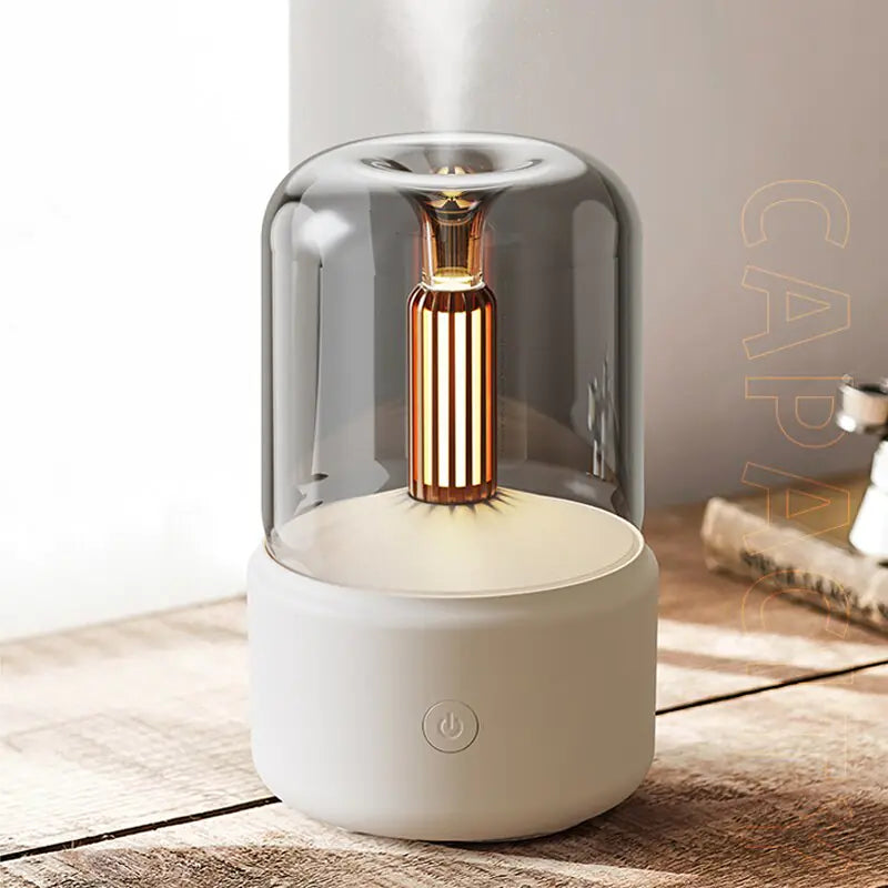 Steam Homes Candlelight Aromatherapy Humidifier