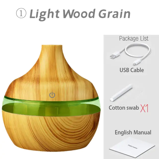 Steam Homes Wood Air Humidifier